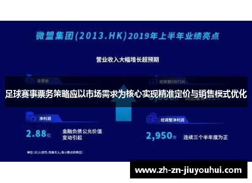 足球赛事票务策略应以市场需求为核心实现精准定价与销售模式优化
